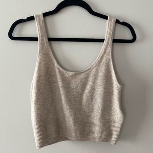 Gap Knit Cropped Top